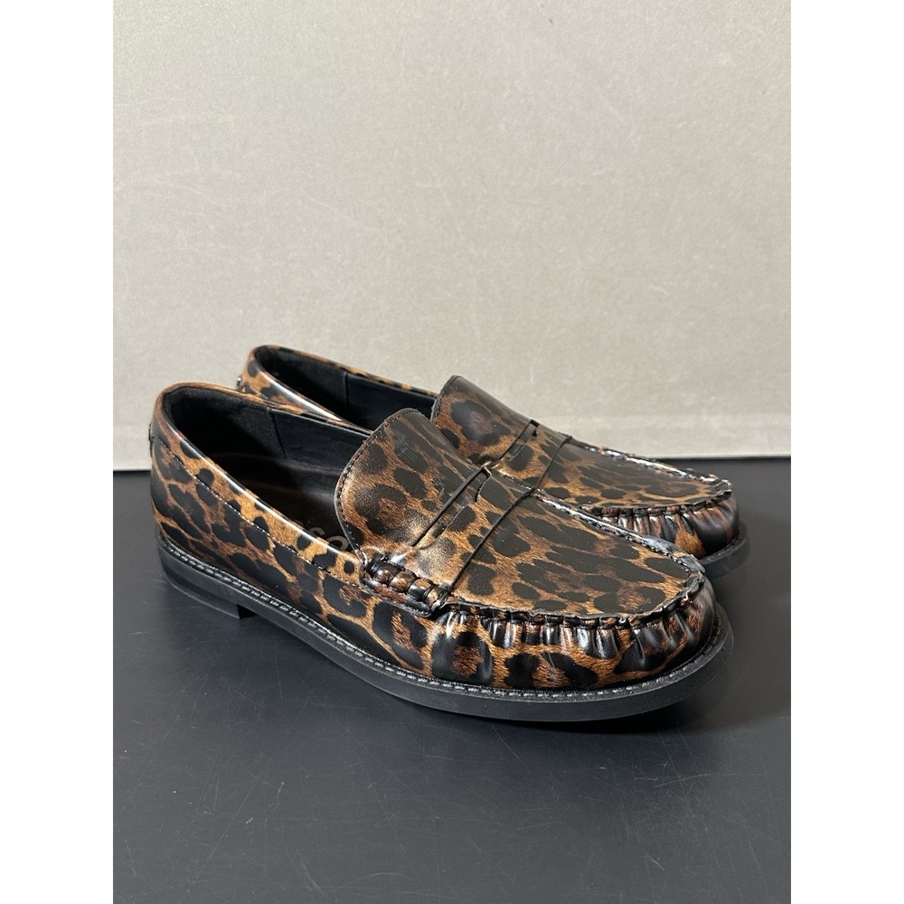 aerosoles Sienna Penny Loafers Leopard‎ Print Size 6M